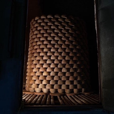 Artisan-Carved Sakura Wood Bowl