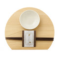 Shiman-to Hinoki Plate Set